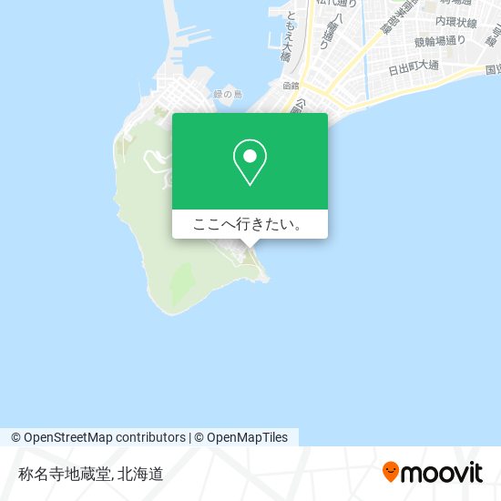 称名寺地蔵堂地図