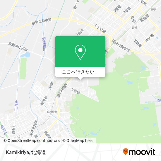 Kamikiriya地図