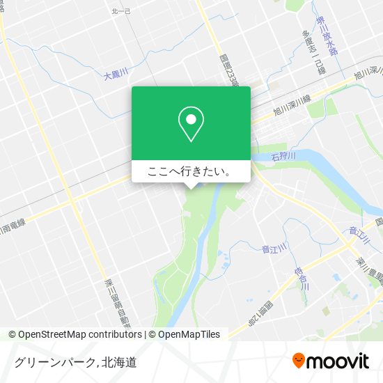 グリーンパーク地図