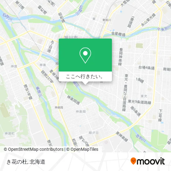 き花の杜地図