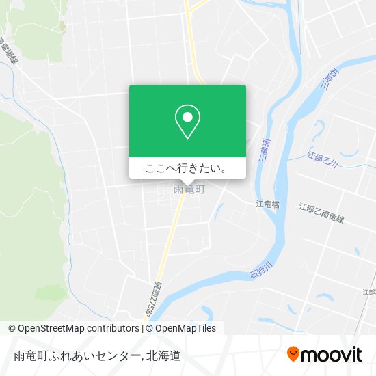 雨竜町ふれあいセンター地図