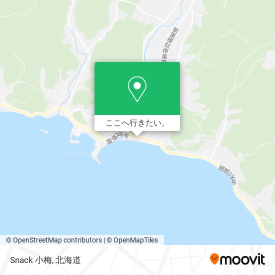 Snack 小梅地図