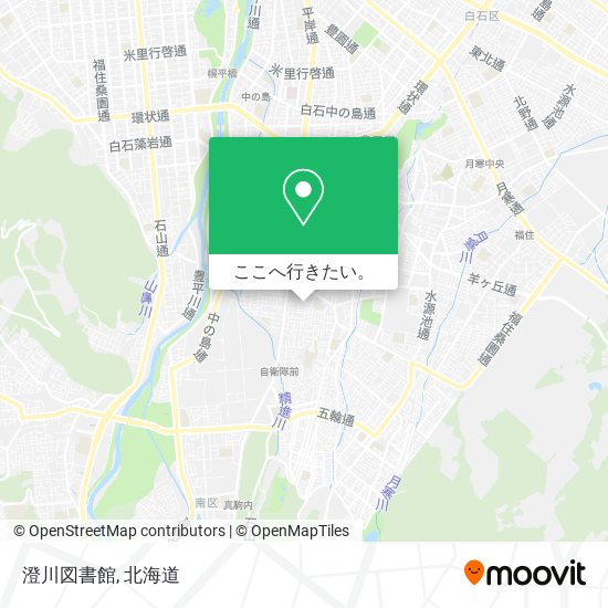 澄川図書館地図