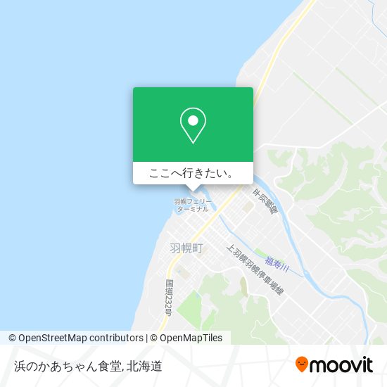 浜のかあちゃん食堂地図