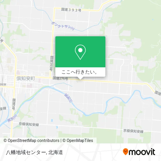 八幡地域センター地図