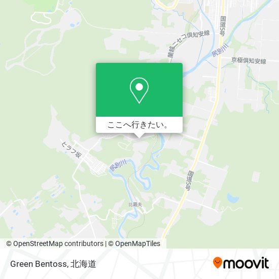 Green Bentoss地図
