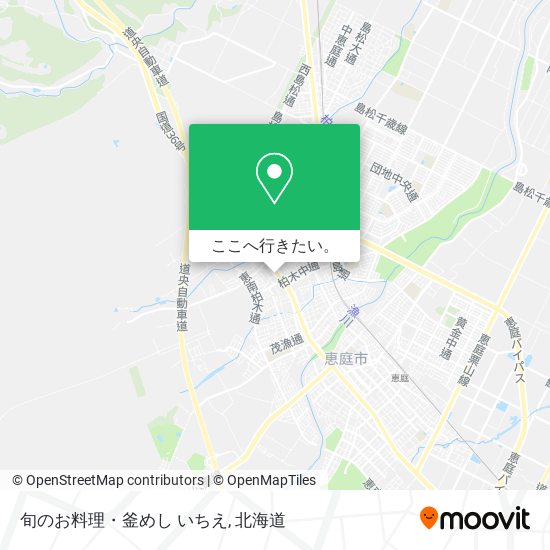 旬のお料理・釜めし いちえ地図