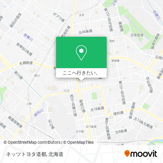 ネッツトヨタ道都地図