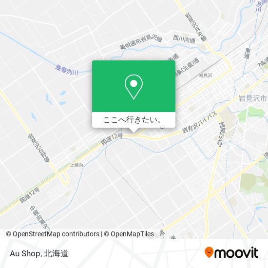 Au Shop地図