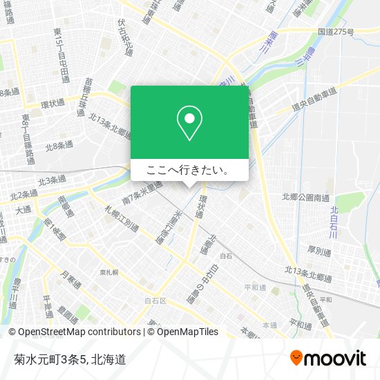 菊水元町3条5地図