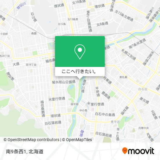 南9条西1地図