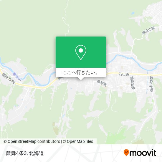 簾舞4条3地図
