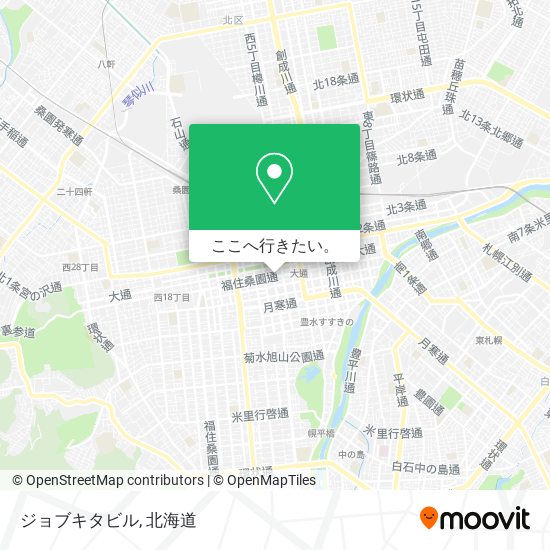 ジョブキタビル地図