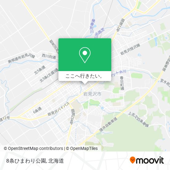 8条ひまわり公園地図