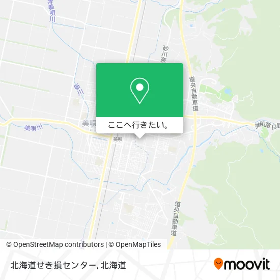 北海道せき損センター地図