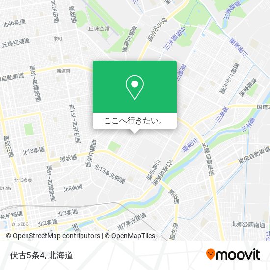 伏古5条4地図