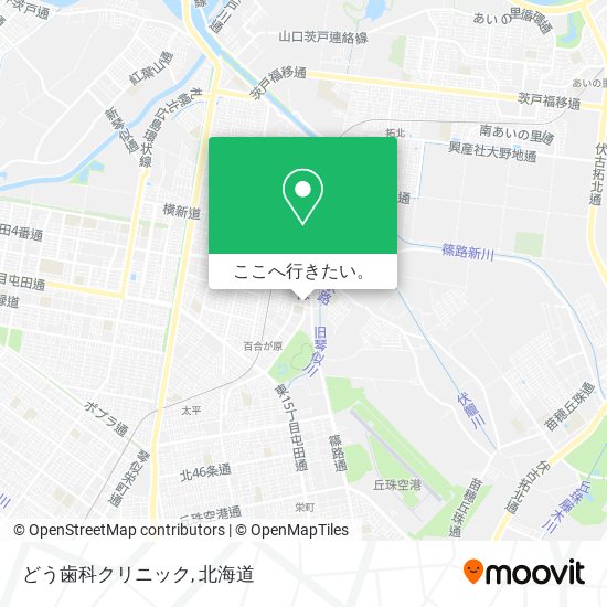 どう歯科クリニック地図