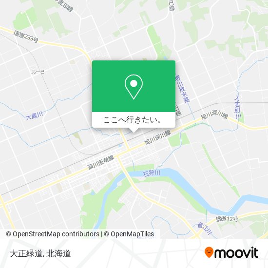 大正緑道地図