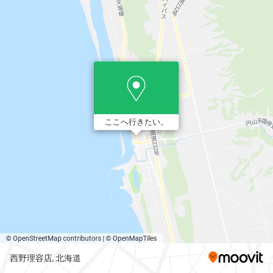 西野理容店地図