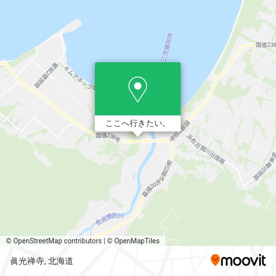 眞光禅寺地図
