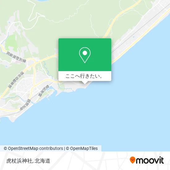 虎杖浜神社地図