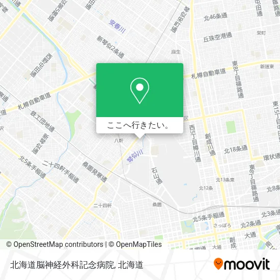 北海道脳神経外科記念病院地図