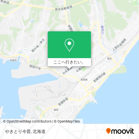 やきとり今昔地図