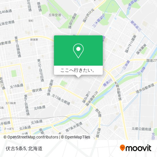 伏古5条5地図