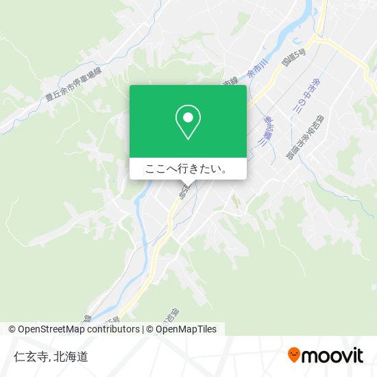 仁玄寺地図