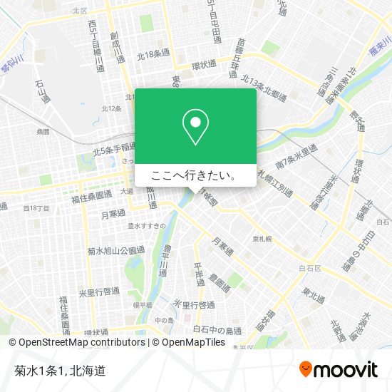 菊水1条1地図