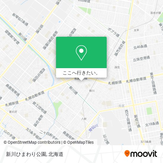 新川ひまわり公園地図