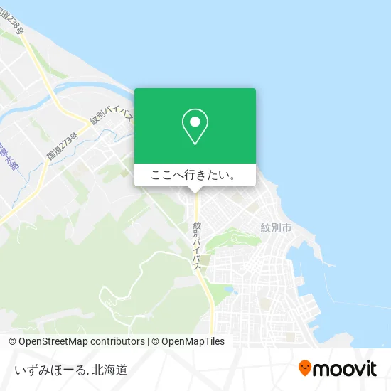 いずみほーる地図