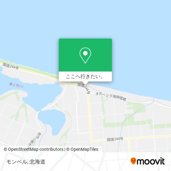 モンベル地図