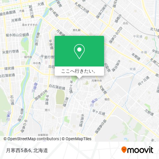 月寒西5条6地図