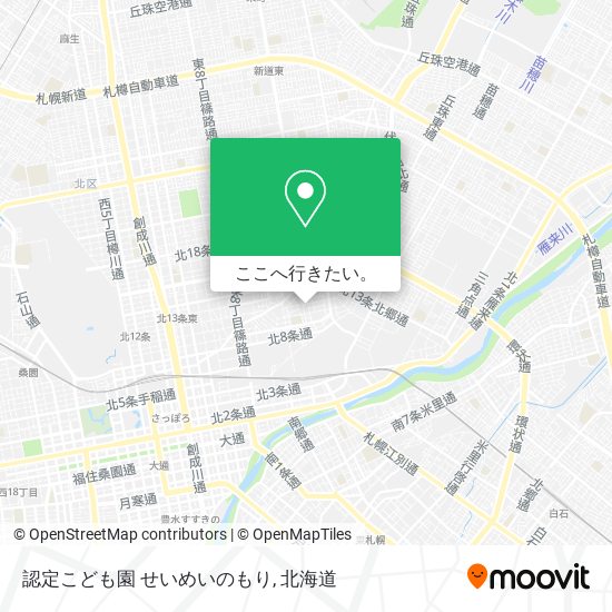 認定こども園 せいめいのもり地図