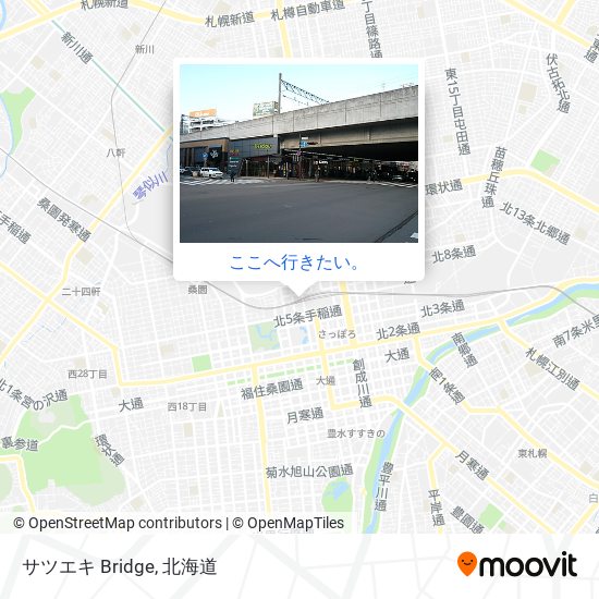 サツエキ Bridge地図