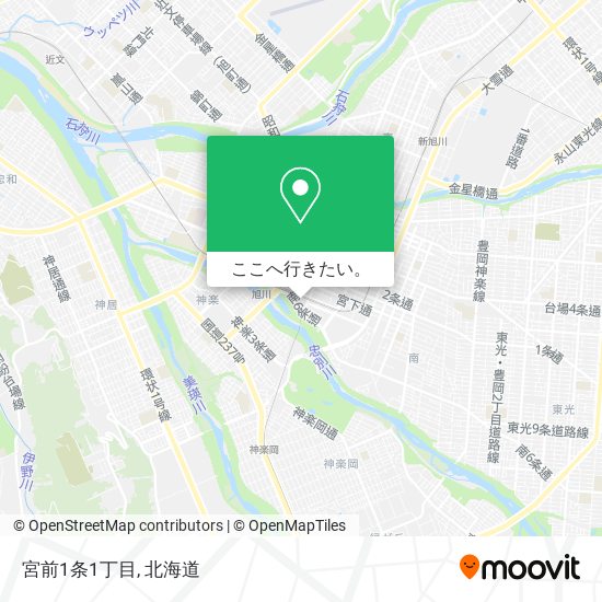 宮前1条1丁目地図