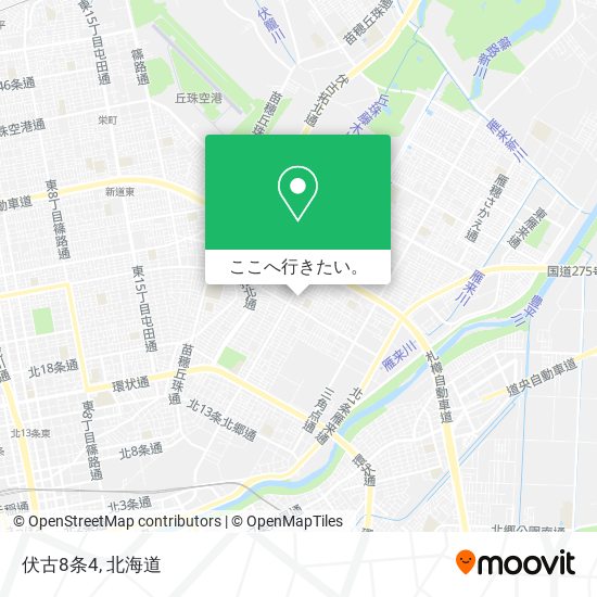 伏古8条4地図