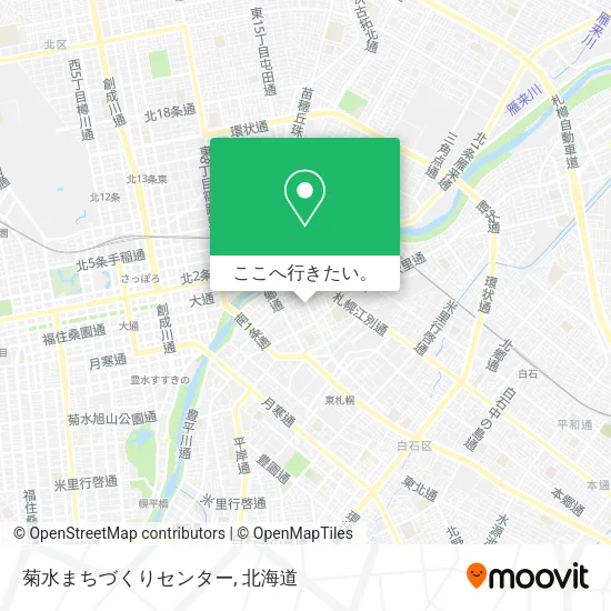 菊水まちづくりセンター地図