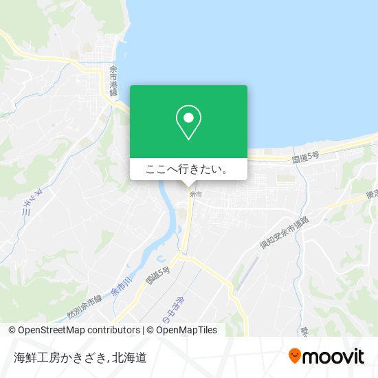 海鮮工房かきざき地図