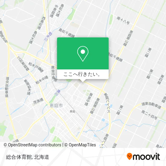 総合体育館地図