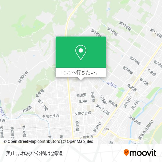 美山ふれあい公園地図