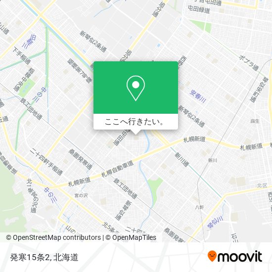 発寒15条2地図