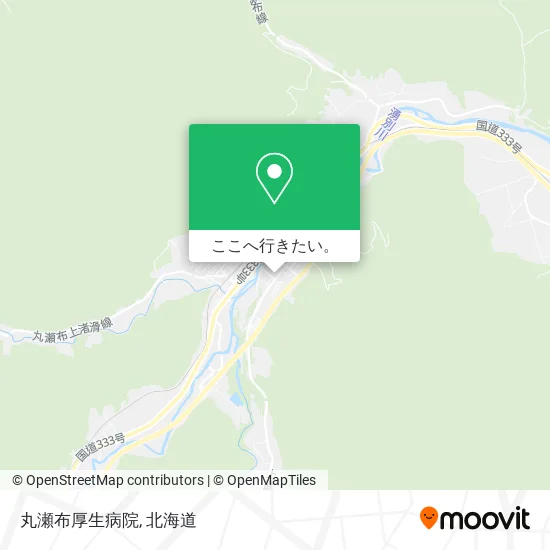 丸瀬布厚生病院地図