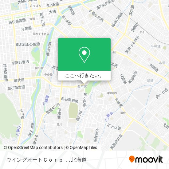 ウイングオートＣｏｒｐ．地図