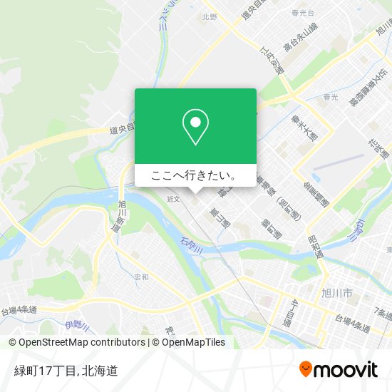 緑町17丁目地図