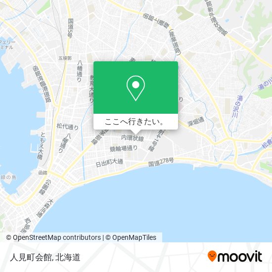 人見町会館地図