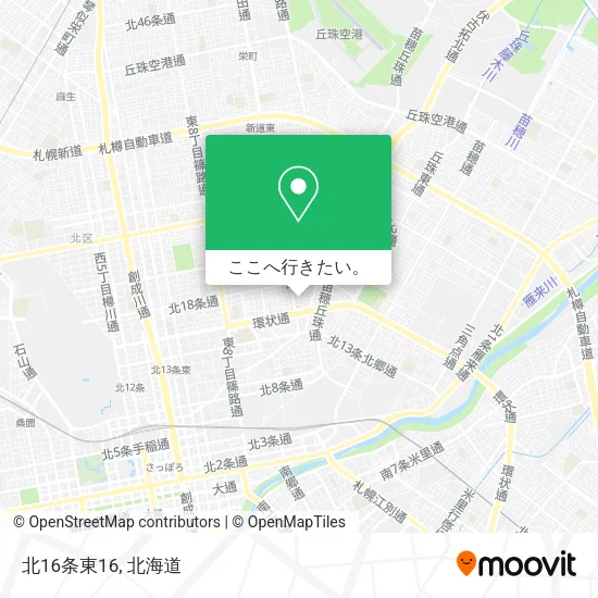 北16条東16地図