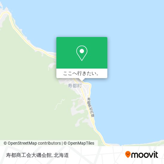 寿都商工会大磯会館地図