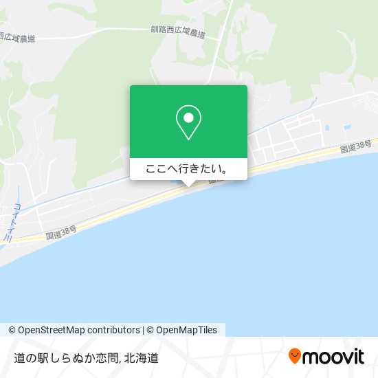 道の駅しらぬか恋問地図